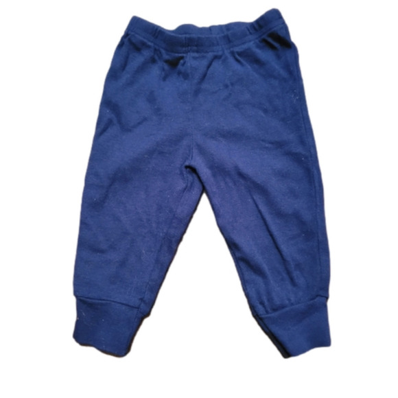 Carter's 2 joggers. Navy & grey. Size 6-9mnths. EXCELLENT CONDITION! - Picture 2 of 5